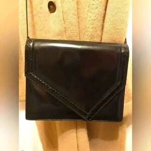 Jay Herbert New York black leather handbag vintage​​